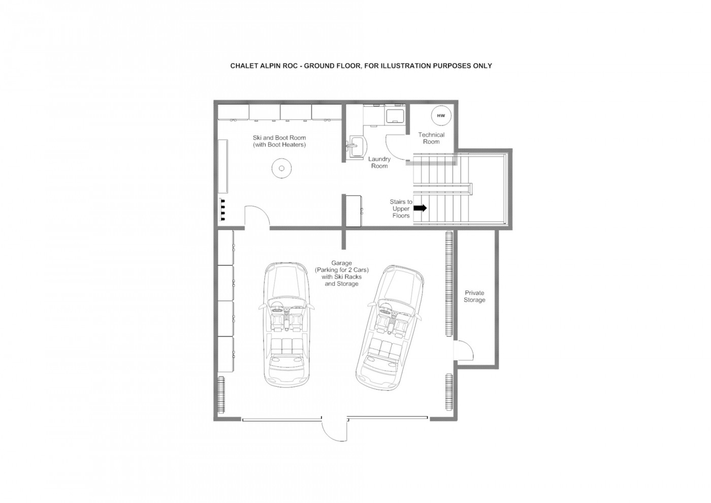 Chalet Alpin Roc Verbier Floor Plan 4